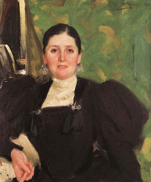 Max Liebermann Martha Liebermann by Anders Zorn oil painting image